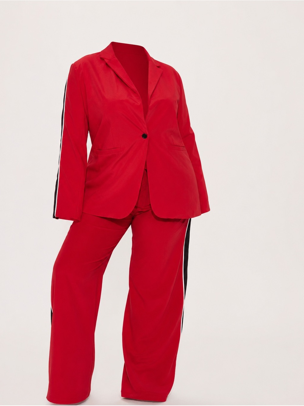 FashionNova Always Focused Blazer Pant set